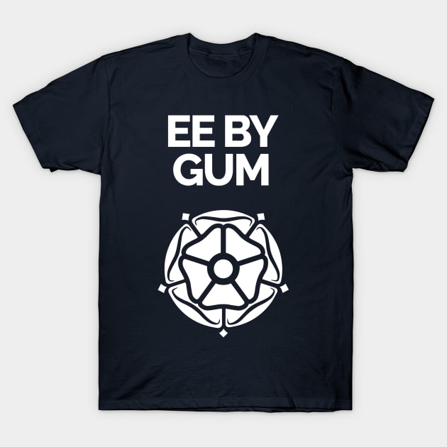 Ee By Gum Yorkshire Rose T-Shirt by Yorkshire Stuff